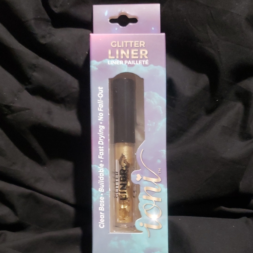 Ioni Glitter Eyeshadow Liner Soleil Gold 600WS07 New .10oz